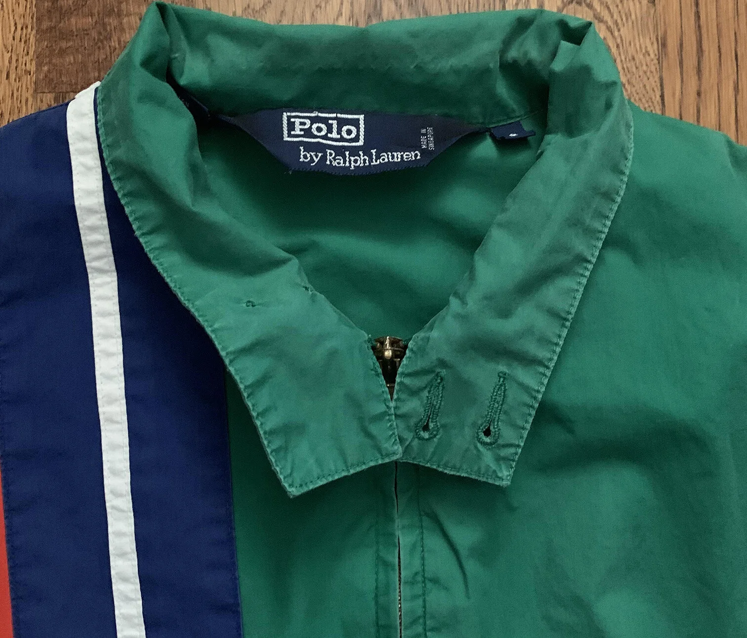 Polo by Ralph Lauren 90s ダークグリーン ジャケット Vintage 90s Dark Green Polo Ralph Lauren Twill Jacket